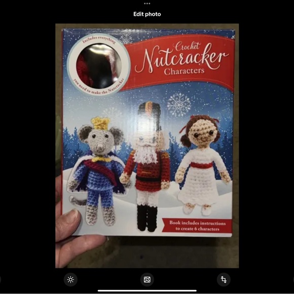 CROCHET NUTCRACKER CHARACTERS CROCHET KIT CHRISTMAS BRAND NEW SEALED - Picture 7 of 16